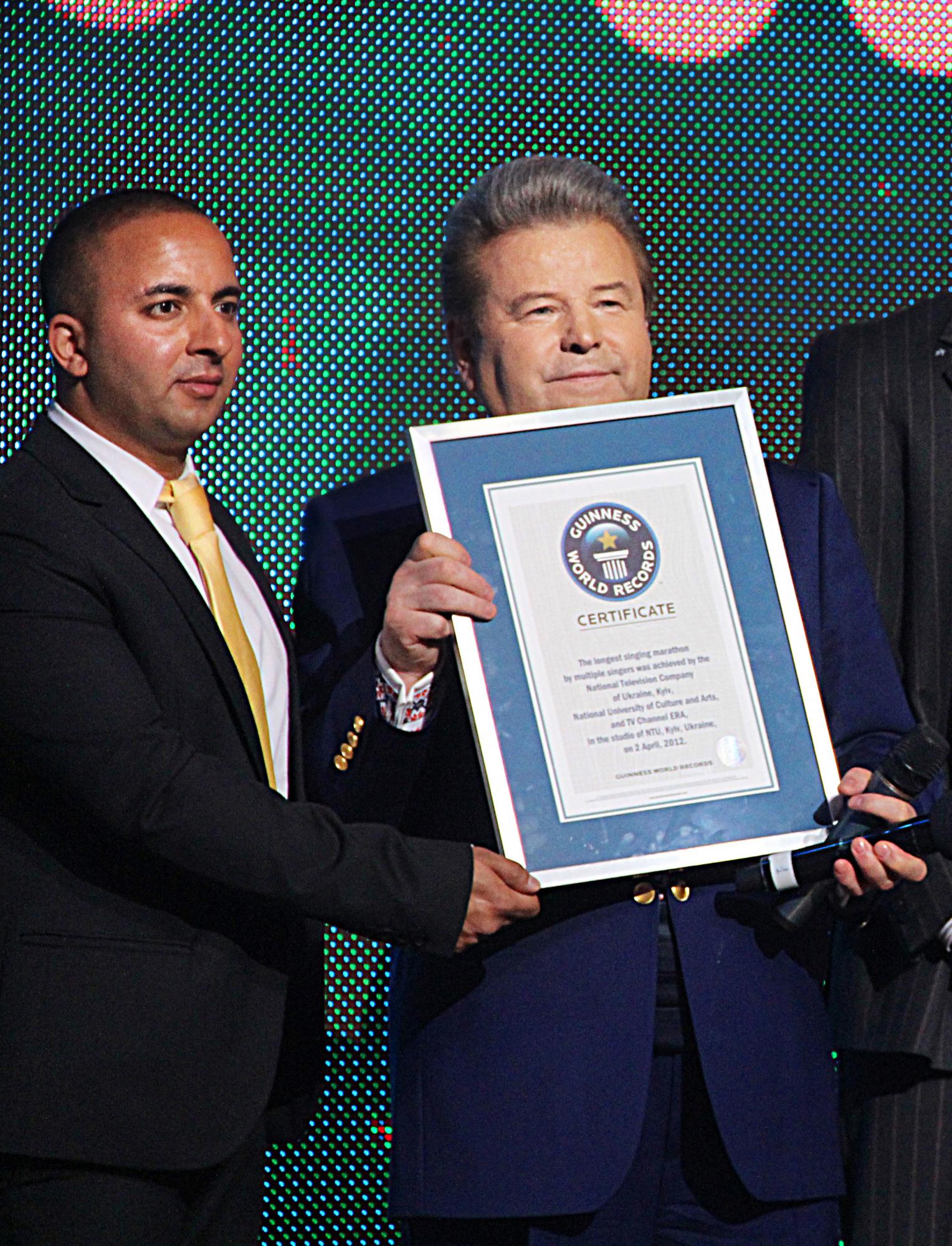 Михаил Поплавский: Украинская песня вошла в Книгу рекордов Гиннеса